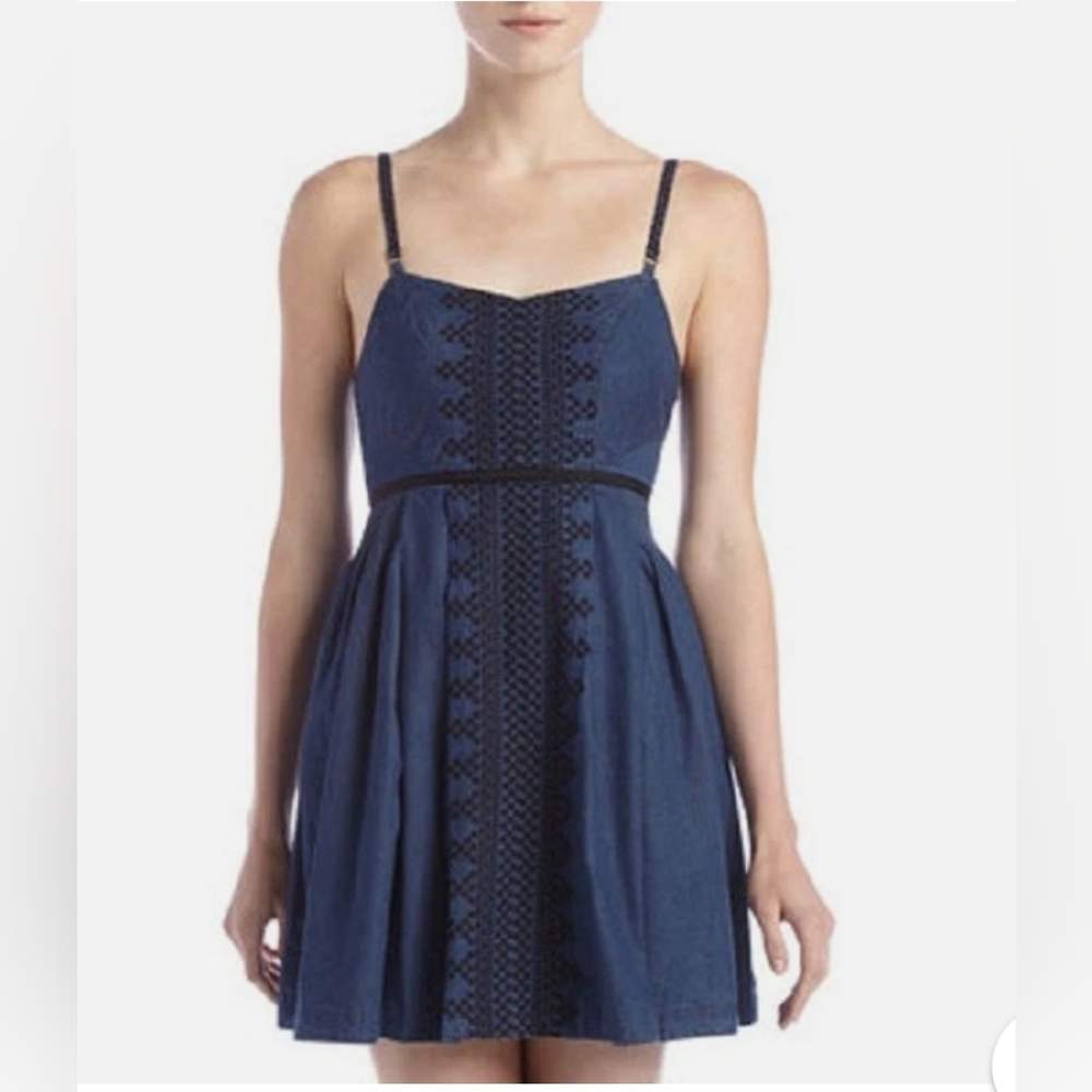🌺0008🤙Elegant Blue Women's Mini Dress